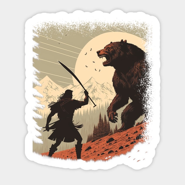 Brave Chief Sticker by Abili-Tees